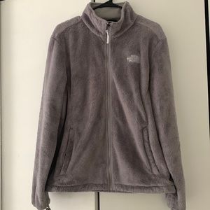 Gray North Face Fleece